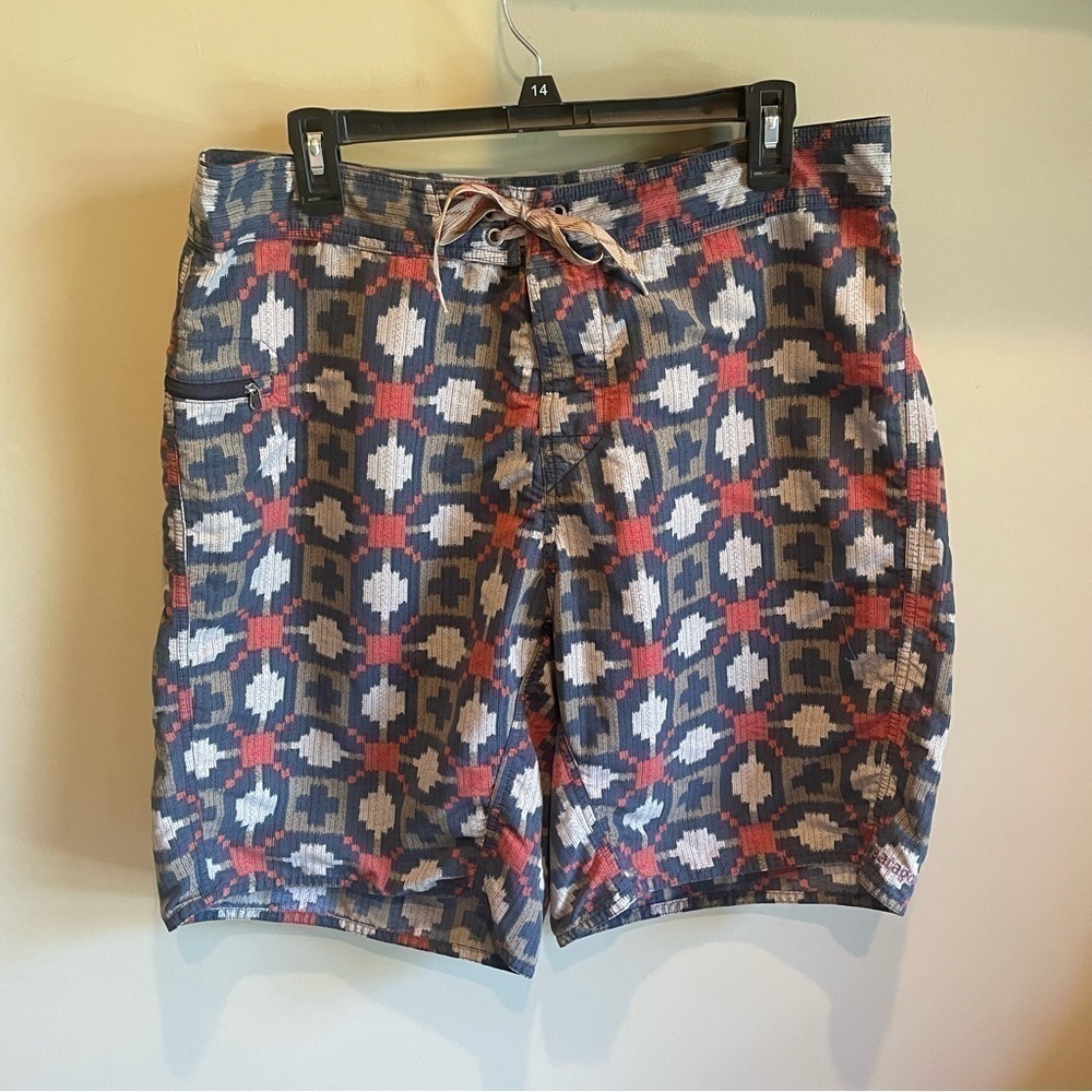 Patagonia Wavefarer Board Shorts Aztec Southwest 36